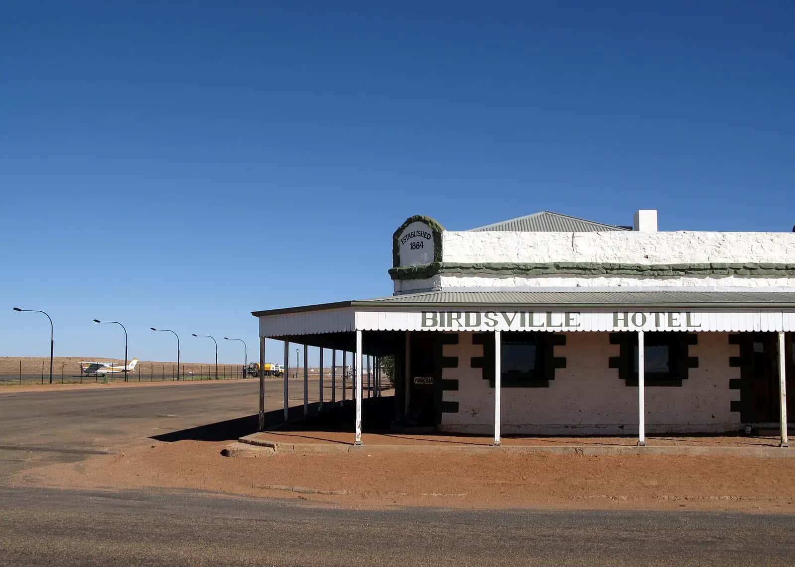 The historic Birdsville Hotel