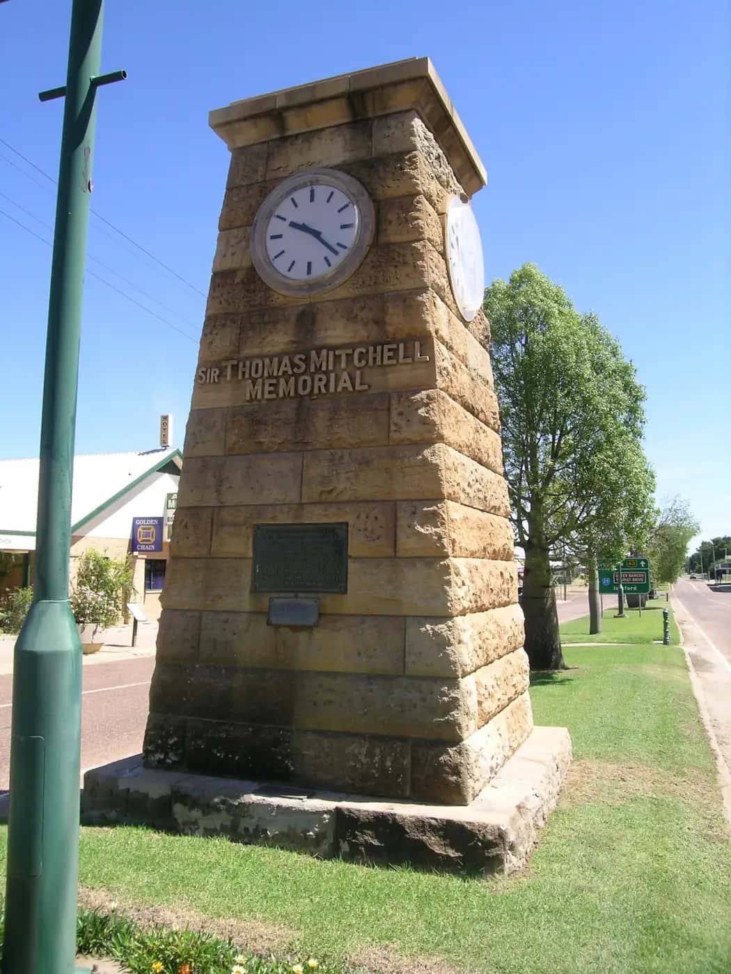 Memorial in Blackall, Queensland