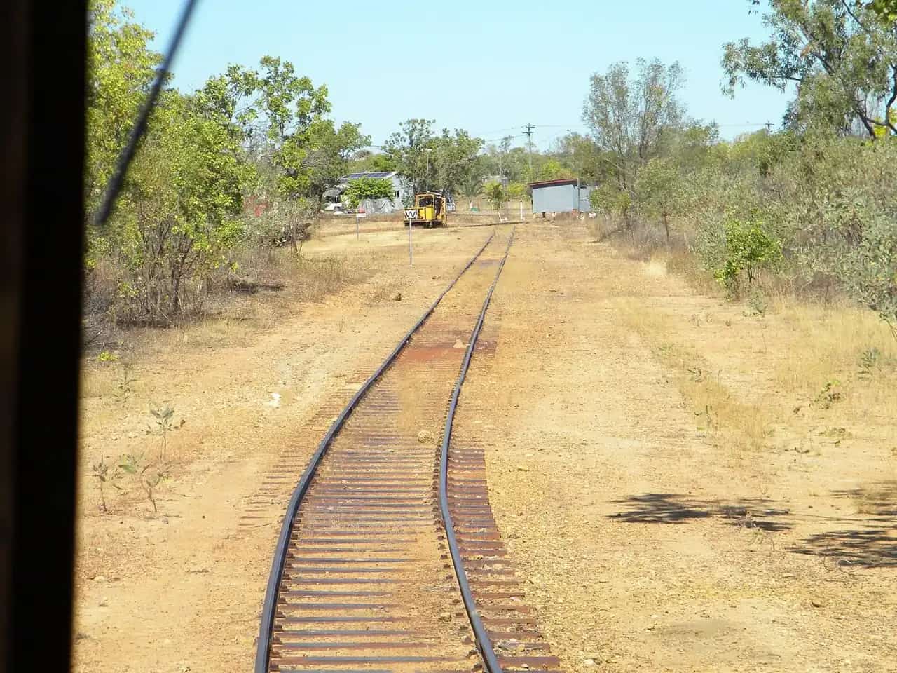 The road into Croydon, Queensland