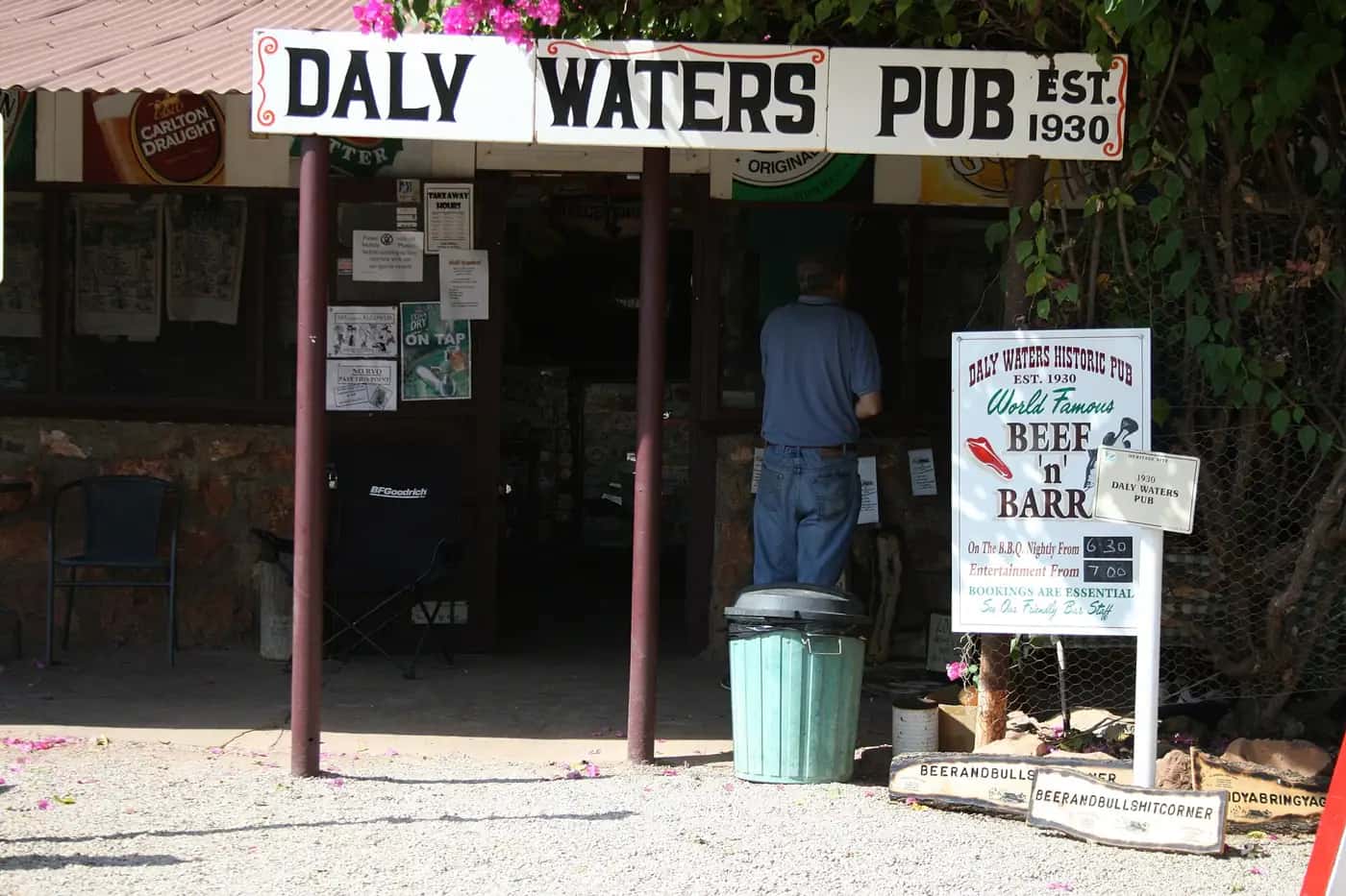 The Daly Waters pub, Northern Territory