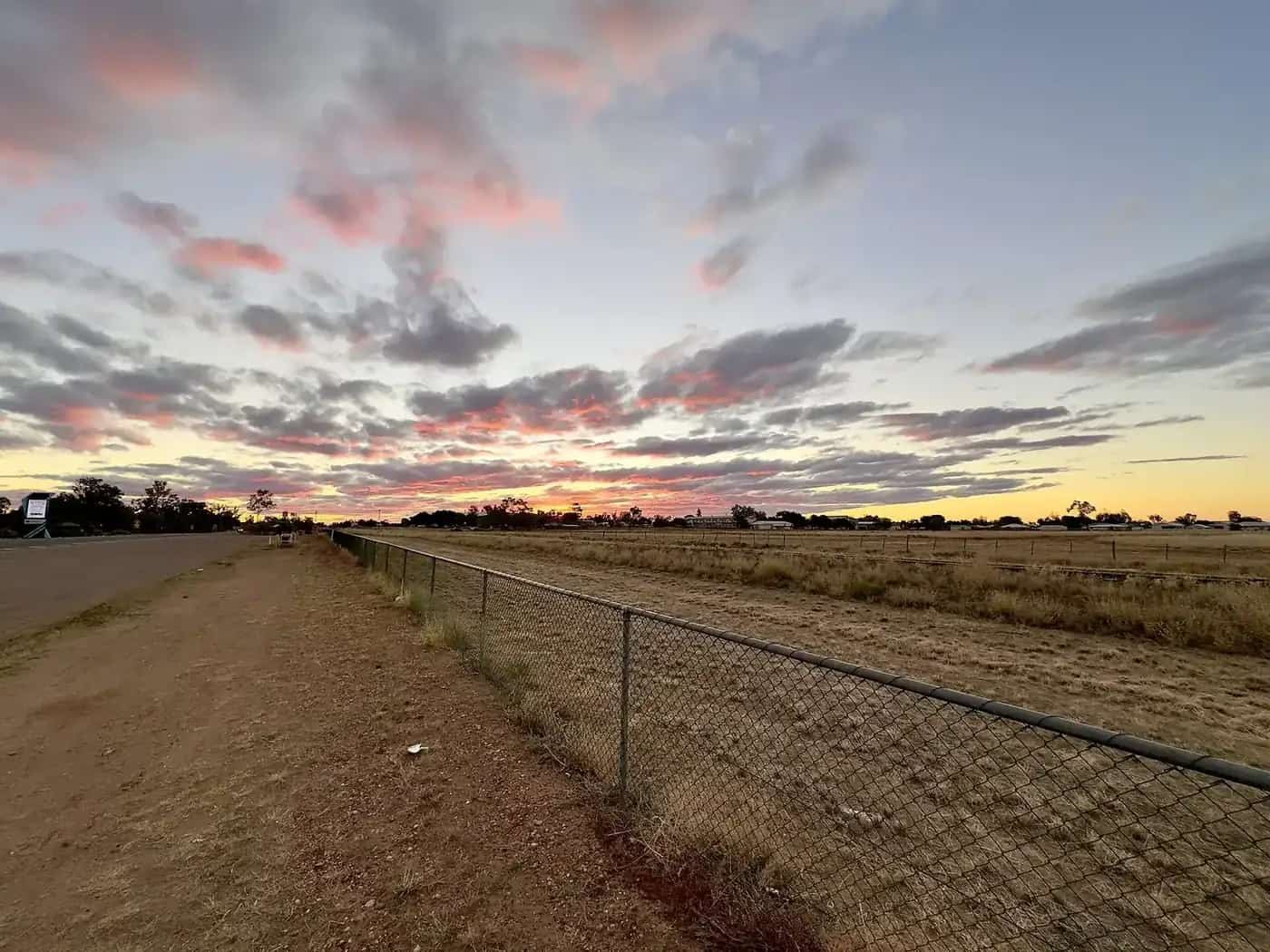 Twilight in Longreach, Queensland