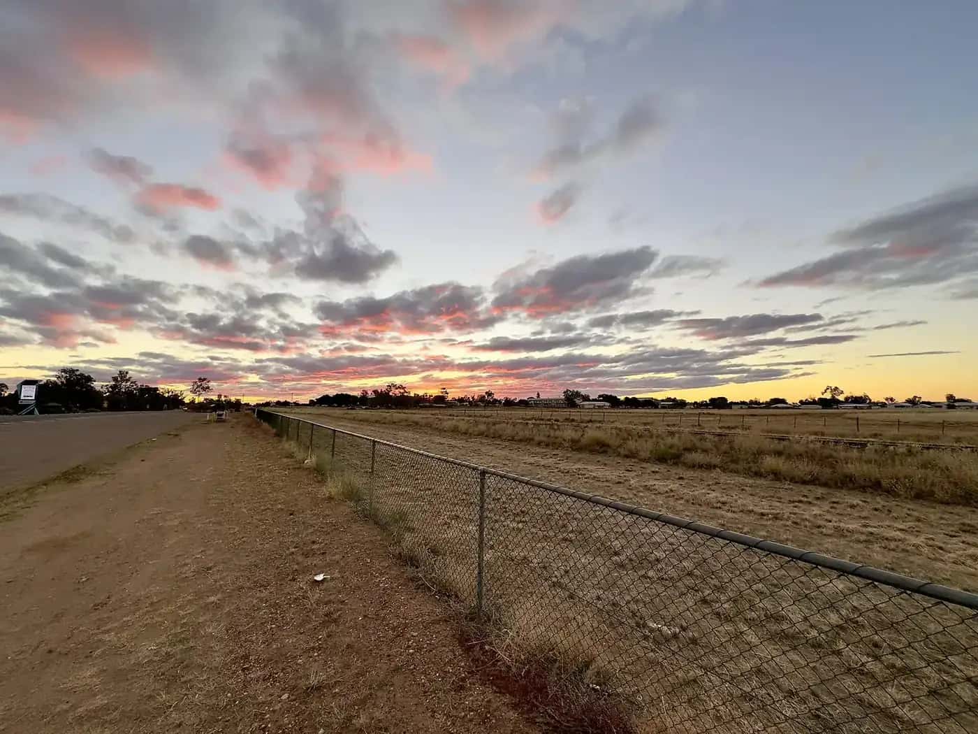 Twilight in Longreach, Queensland