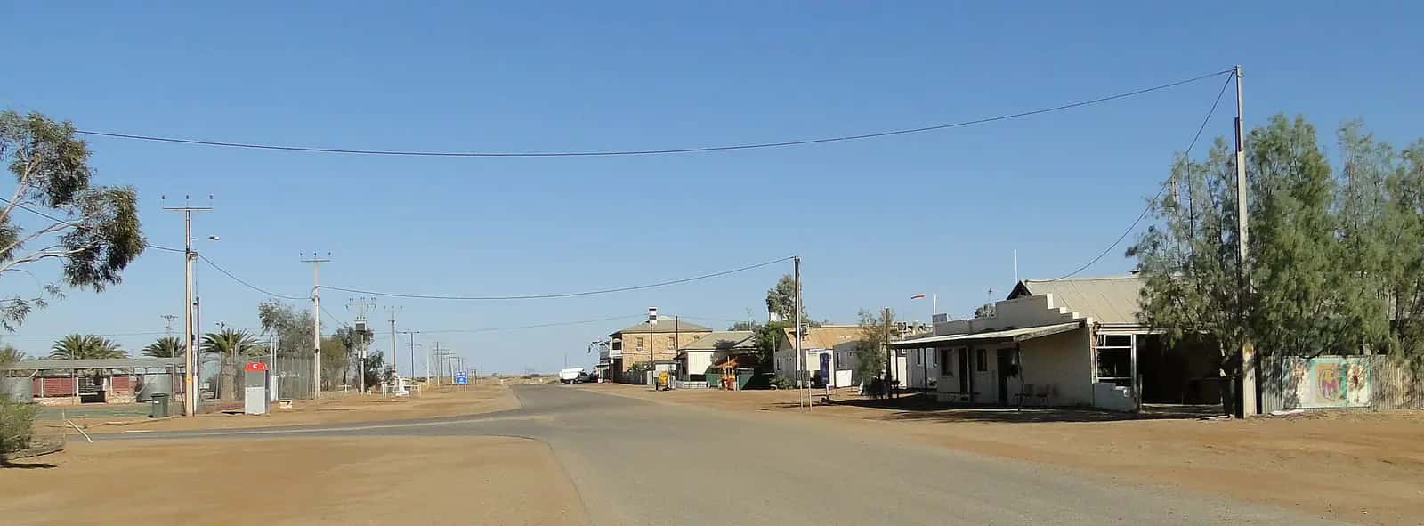 Railway Terrace in Marree