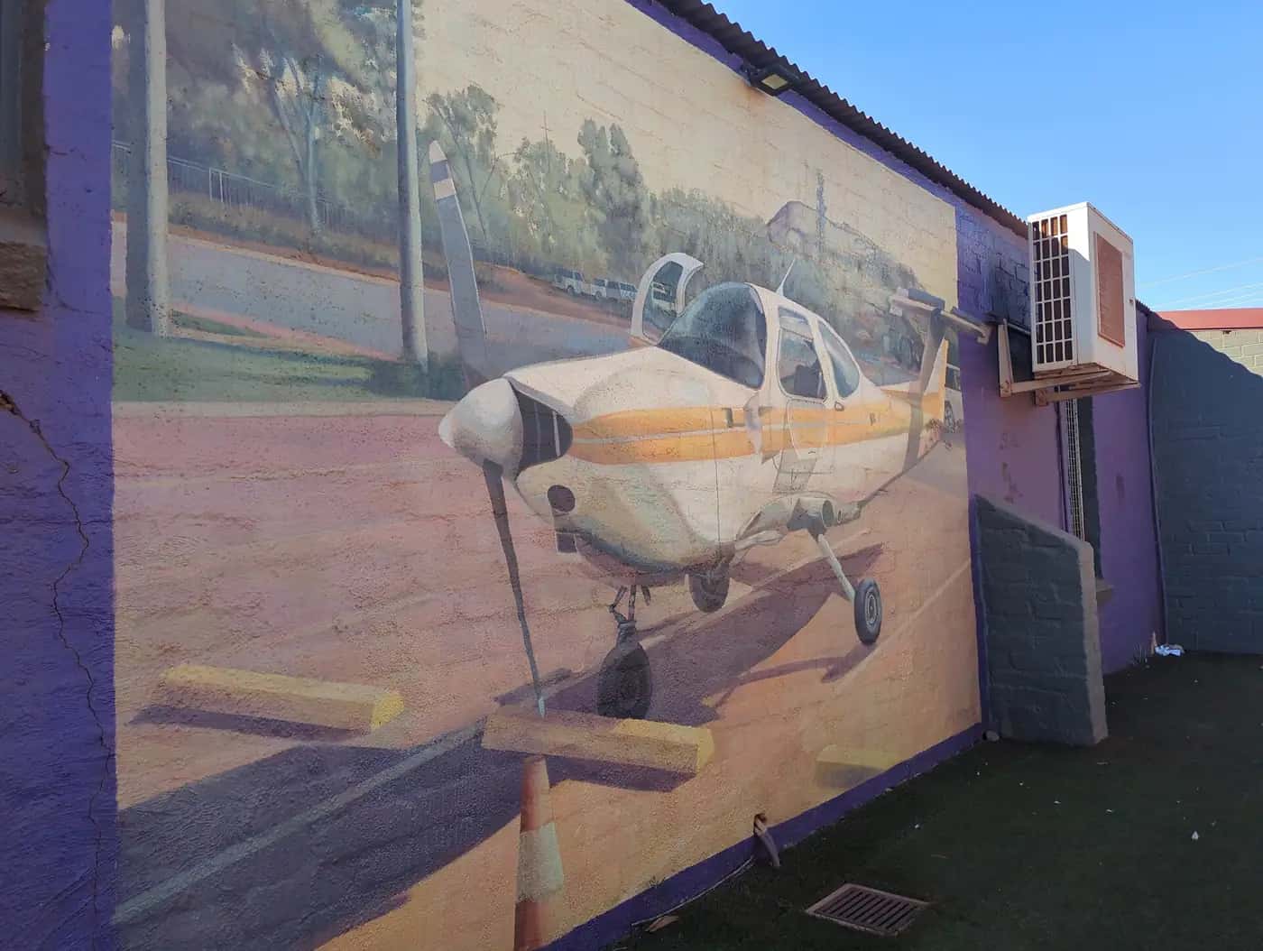 Mural in Newman, Western Australia