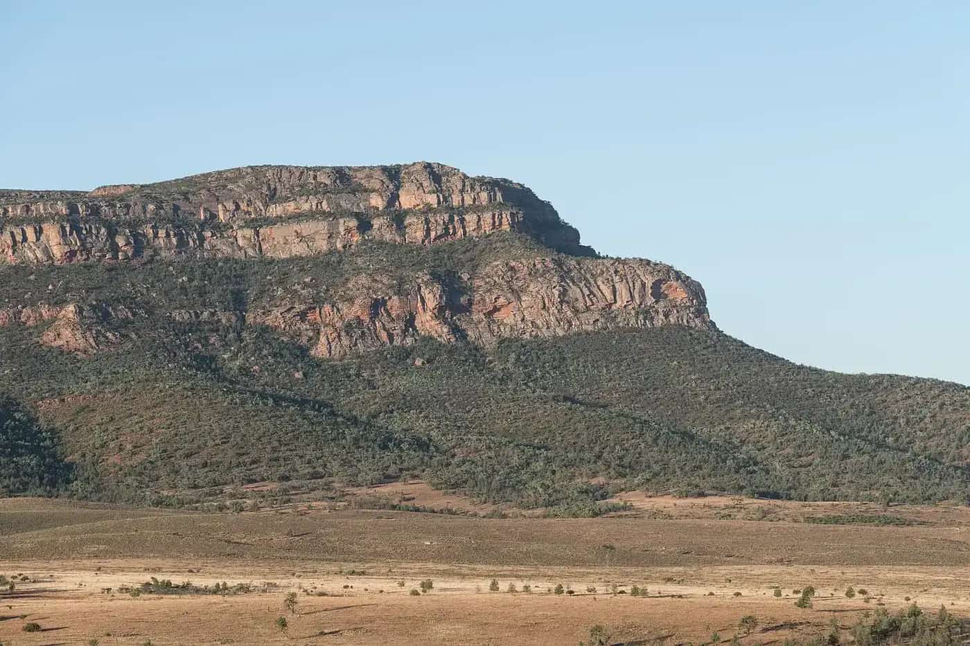 Rawnsley Bluff in the Flinders Ranges