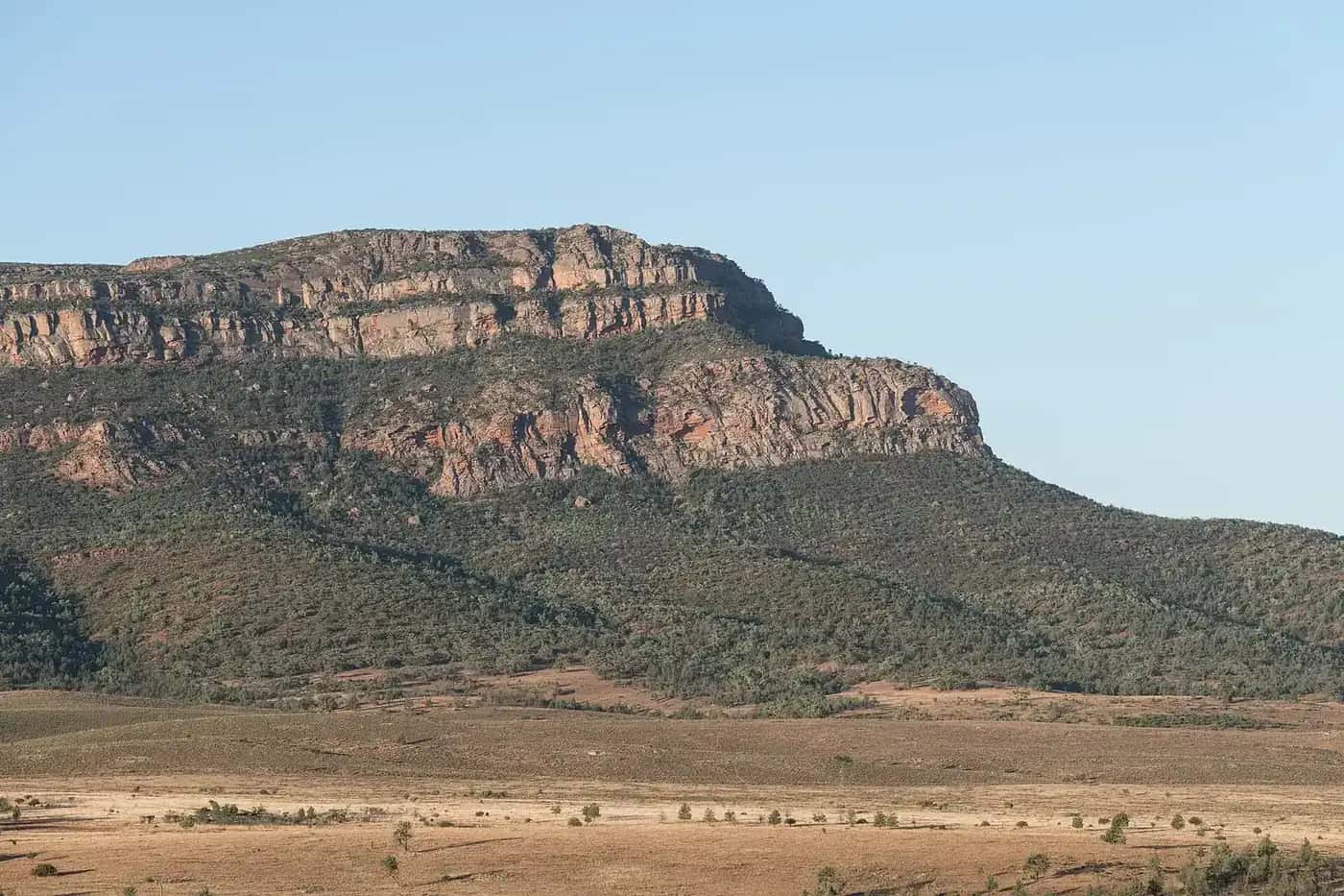 Rawnsley Bluff in the Flinders Ranges