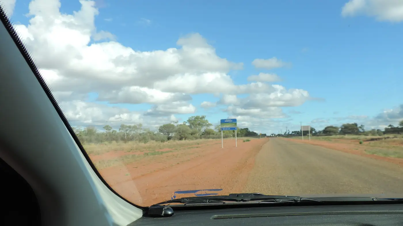 The Thomson Developmental Road north of Windorah