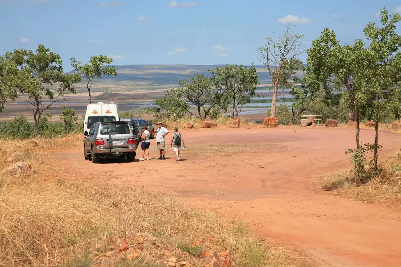 View over Wyndham and the Cambridge Gulf, Western Australia