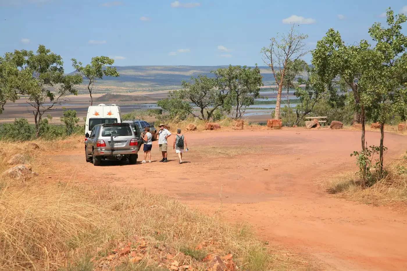 View over Wyndham and the Cambridge Gulf, Western Australia